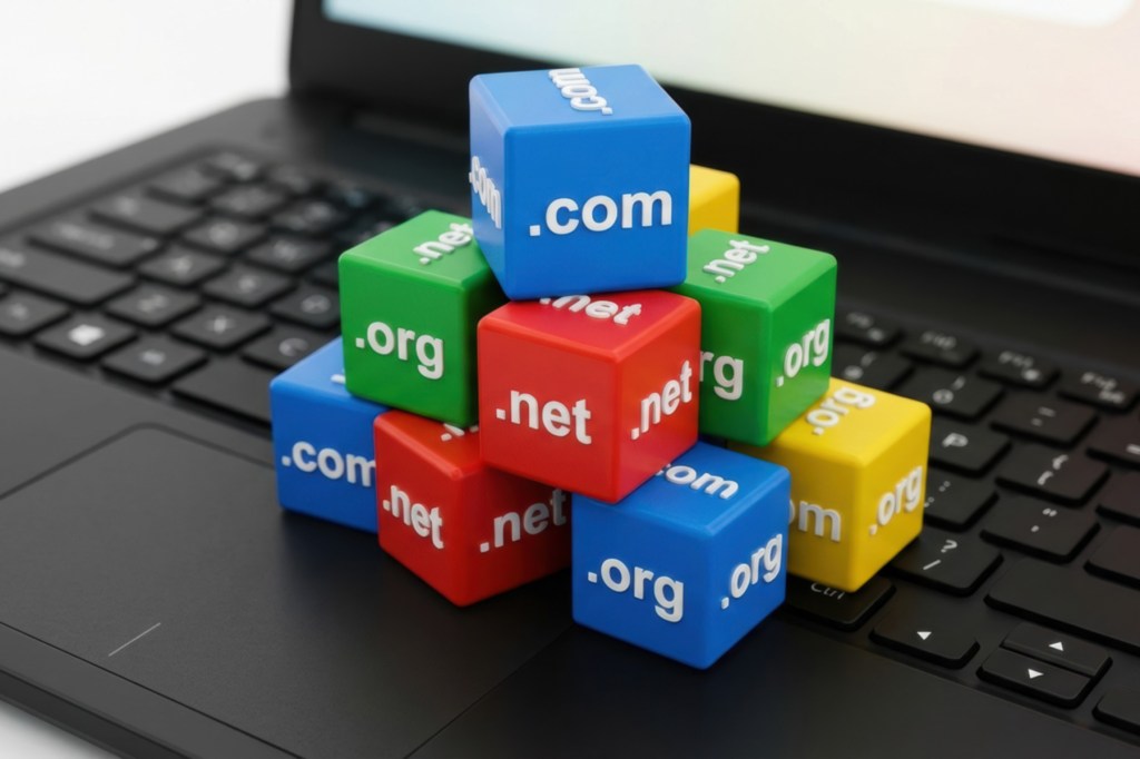 .com .org .net