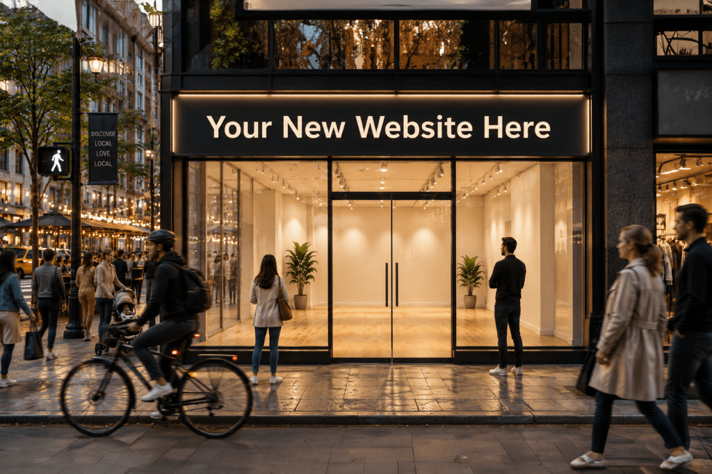 Your new website belongs here